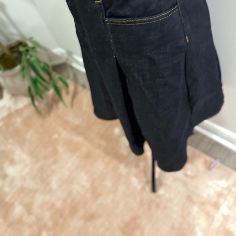 Zara Indigo Denim Midi Skirt - Picture 3 of 8